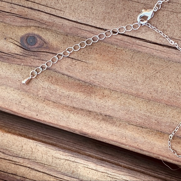 HEART KEY ♡ Cubic Zirconia Necklace GIFT - Picture 7 of 10